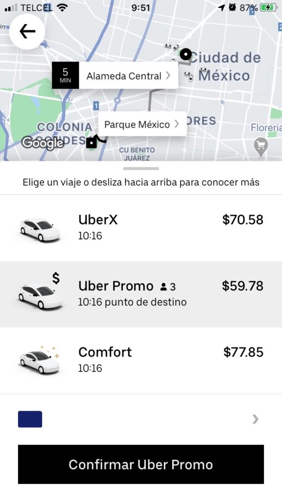 Uber Promo, lo mismo pero barato - Motores MX
