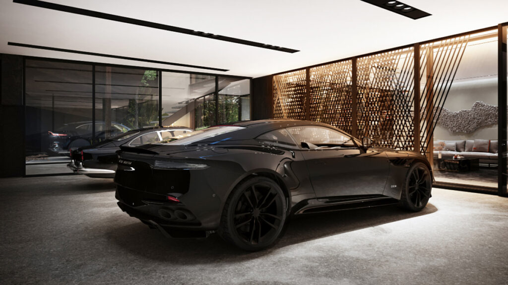 mansión de Aston Martin