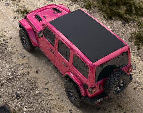  Jeep Wrangler Rubicon Tuscadero Sky Freedom  , el rosa es el nuevo negro